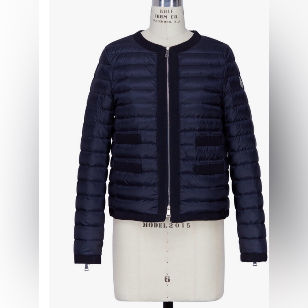 Moncler Navy down jacket